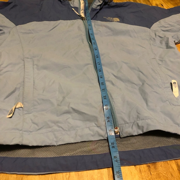 The North Face Jacket Light Blue Hydrenalite Windproof Womens Size Small - Picture 10 of 12